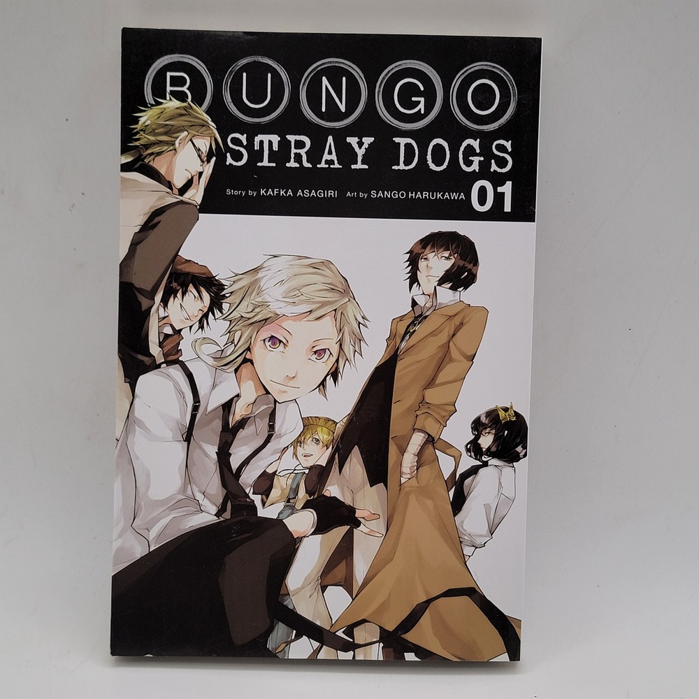 Bungo Stray Dogs Vol 1 Manga Kafka Asagiri Sango Harukawa English TPB
